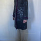 Old english rabbit fur trim military trench