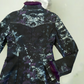 Old english rabbit fur trim military trench
