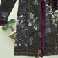 Old english rabbit fur trim military trench